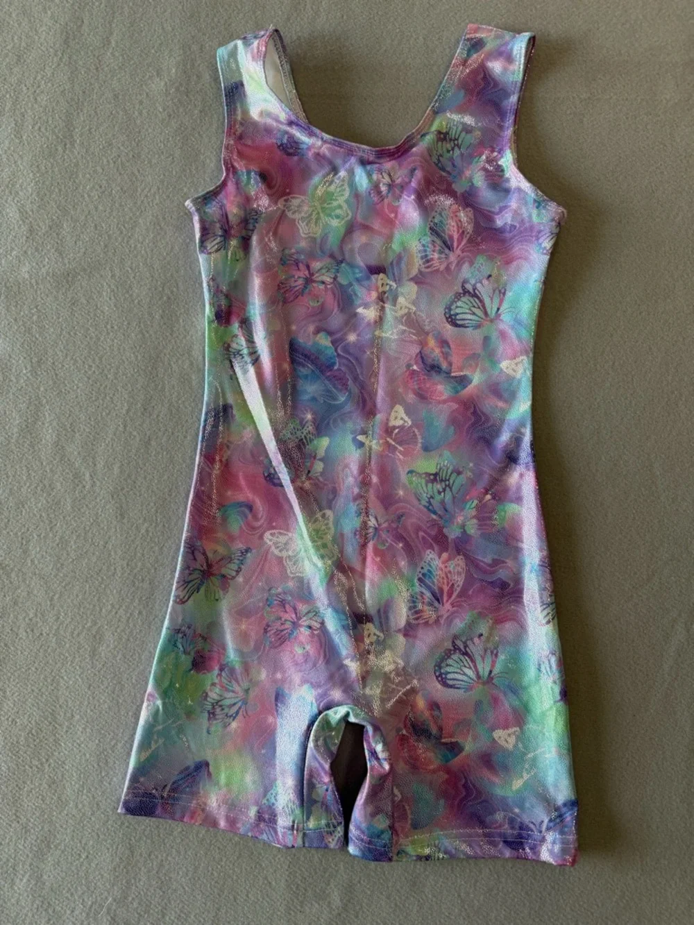 Youth One Piece Dance Unitard Suit Size 160 aka 14-16 #26014